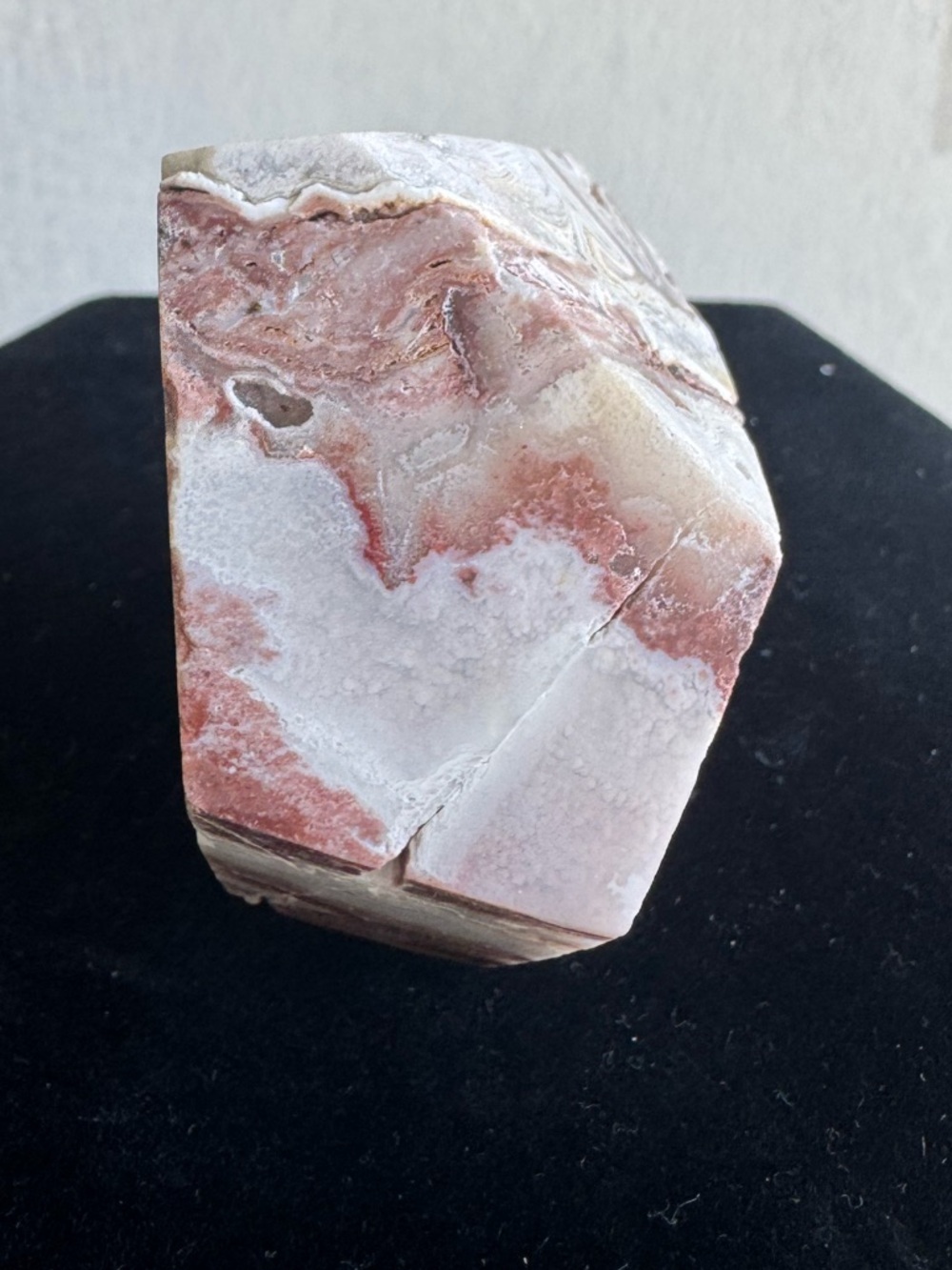Mexican Crazy Lace Agate polished free form - Picture 4 of 6